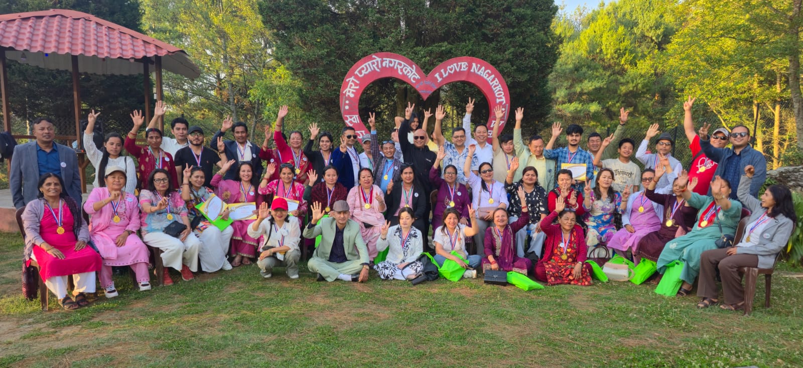 HHLC Retreat in Nagarkot.