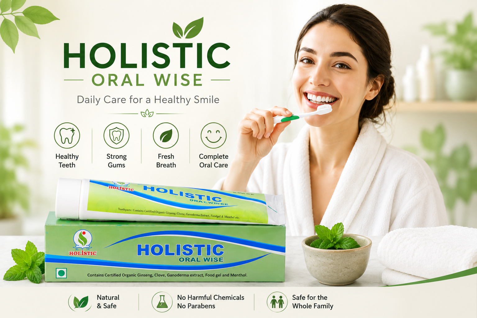 Oral Health and Holistic Wellness: Building a Healthier Smile for Better Living